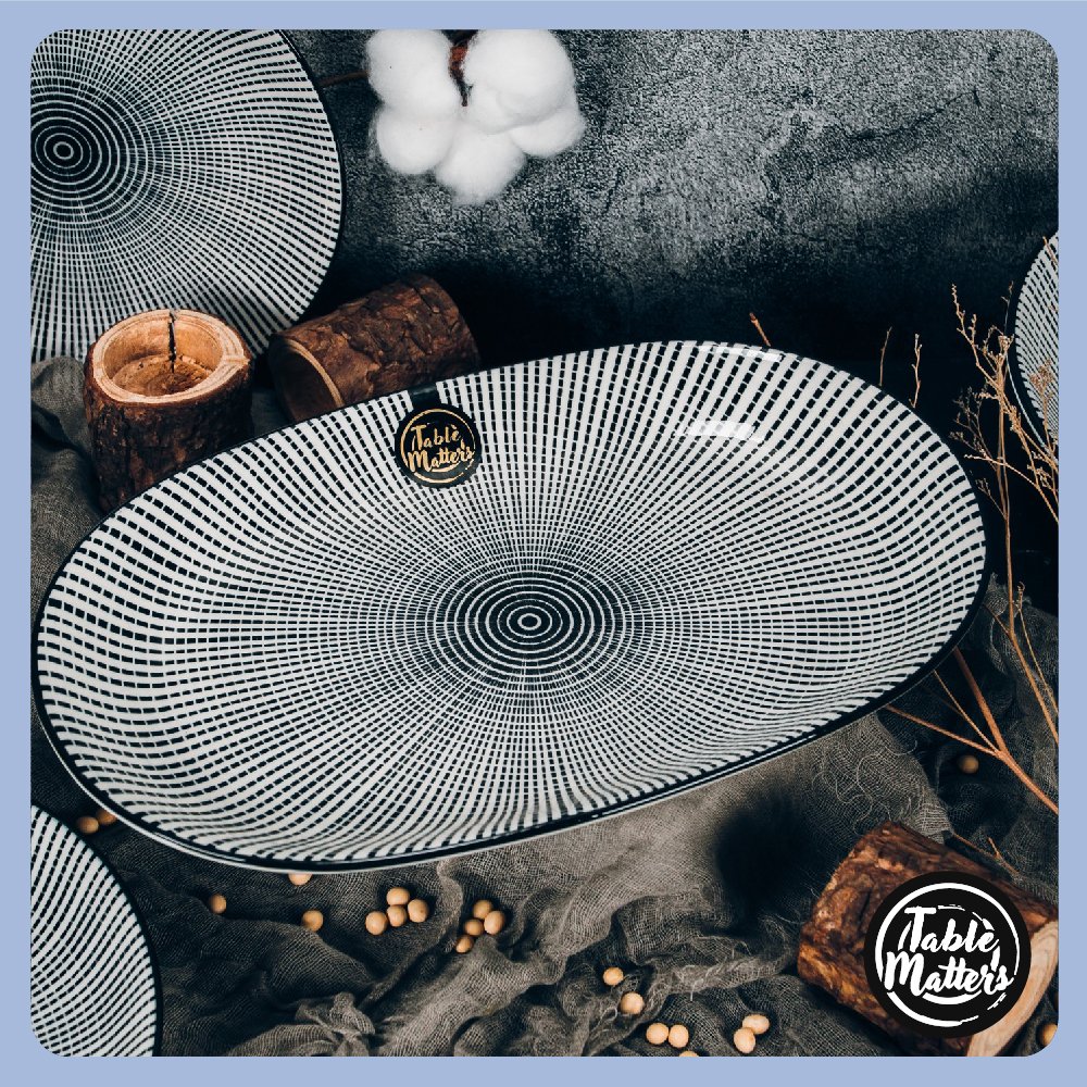 3-Scattered-Lines-Tableware-12-Inch-Oval-Shaped-Plate-ProductListing